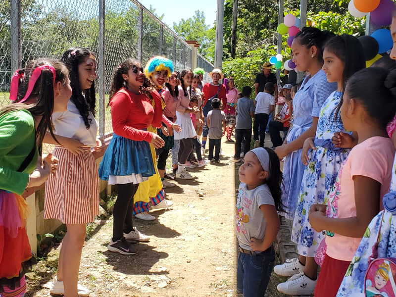 Dia del Niño celebration San Loenzo Honduras 2023